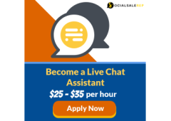 Make $30/hr with Live Chat Work!