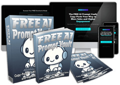 **The Free AI Prompt Vault: Copy, Paste, Profit**